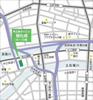 大阪支社マップ